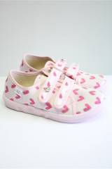Тапочки розовые с сердечками Ellis Waldi 26-391-904