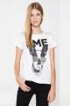 Купити Футболка біла зі псом #ME Reporter Young Р26-69(0440G-04-200) на КідБутік Футболка біла зі псом #ME Reporter Young Р26-69(0440G-04-200) - фото