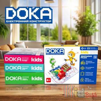 Купить Конструктор электронный Doka Собираем радио Другие бренды D70703 на КидБутик Конструктор электронный Doka Собираем радио Другие бренды D70703