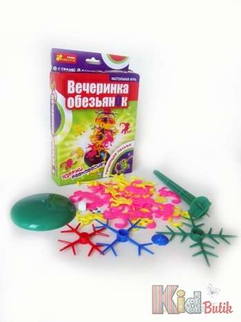 Купити Настільна гра "Вечірка мавпочок", Ранок Ranok-Creative 8075 на КідБутік Настільна гра "Вечірка мавпочок", Ранок Ranok-Creative 8075