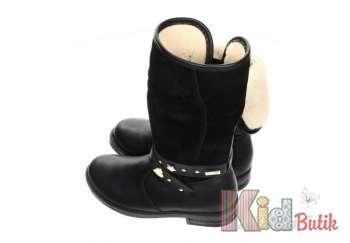 Сапоги зимние с пряжкой для девочки Bartek w15-74324 R54 л