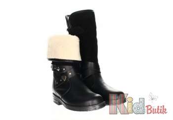 Сапоги зимние с пряжкой для девочки Bartek w15-74324 R54 л