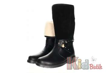 Сапоги зимние с пряжкой для девочки Bartek w15-74324 R54 л