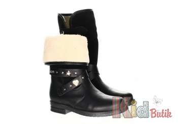 Сапоги зимние с пряжкой для девочки Bartek w15-74324 R54 л